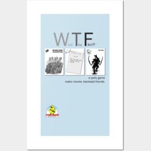 What The Film?! a party game. make movies. backstab friends. Posters and Art